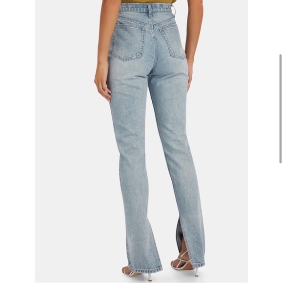 Brand New WeWoreWhat Stiletto Slit skinny jeans - Picture 2 of 9